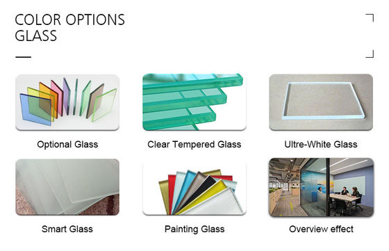 Καλή τιμή. Πιο υποστηριζόμενο σύγχρονη αισθητική γραφείο γυάλινο τοίχος διαχωρισμού με βελτιστοποίηση χώρου σε απευθείας σύνδεση