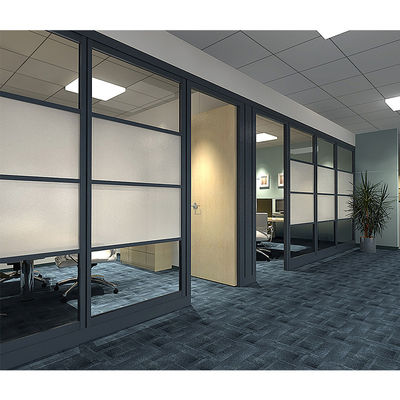 Καλή τιμή. Πανοραμικό γυαλί διαχωριστικά, γραφείο γυαλί διαχωριστικό με πλαίσιο αλουμινίου σε απευθείας σύνδεση