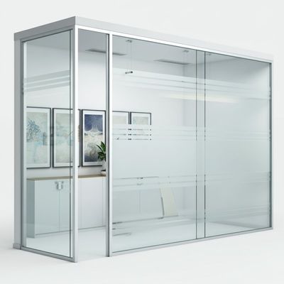 Καλή τιμή. Αλουμινένιο πλαίσιο Πανοραμικό γραφείο Κύκλος διαχωρισμού από γυαλί για διαβήματα σε απευθείας σύνδεση