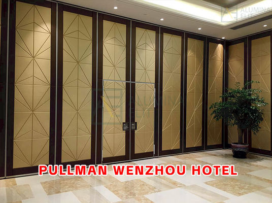 Καλή τιμή. Ξενοδοχείο Pullman Wenzhou: Αρθρωτά Ακουστικά Κινητά Τοιχώματα με Πάχος 105CM, Βαθμολογία STC 42-56dB και Δύναμη Σφράγισης 800N σε απευθείας σύνδεση