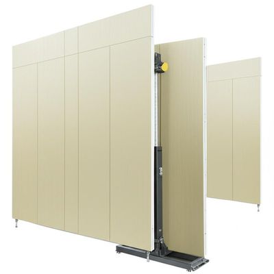 Καλή τιμή. OEM ODM Sound Insulation Partition Wall with 800N Jack Lifting Mechanism and 40N/m Magnetic Attraction in Melamine Finish σε απευθείας σύνδεση