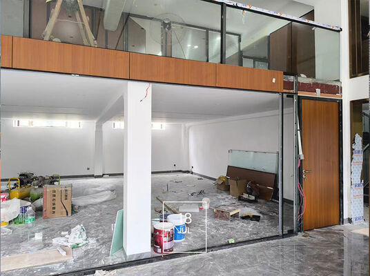 Καλή τιμή. Customized Soundproof Partition with 6061-T6 Profiles and Q235 Steel Frame for Office Spaces σε απευθείας σύνδεση