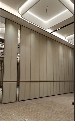 Δωμάτιο συνεδριάσεων MDF Κινούμενο αναδιπλούμενο διαμέρισμα, Διαμέρισμα ξενοδοχείων ISO9001 SGS