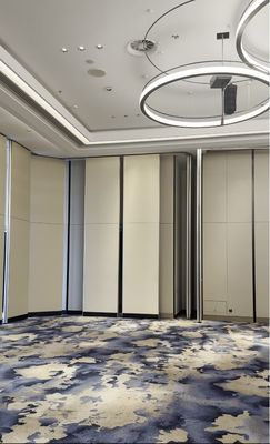 Μεγάλη αίθουσα ξύλινος τοίχος διαχωρισμού, συρόμενα ακουστικά διαχωριστικά προσαρμοσμένα