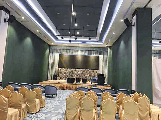 Καλή τιμή. Προσαρμόσιμο κινούμενο διαχωριστικό τοίχος με πλακέτα μαγνησίου MDF 9 mm και ύψος έως 6 m για ξενοδοχεία και αίθουσες συνεδριάσεων σε απευθείας σύνδεση