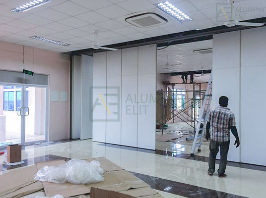 Καλή τιμή. Ακουστικός λειτουργικός κινητός διαχωριστικός τοίχος με πλαίσιο 6061-T6 από κράμα αλουμινίου και ηχομόνωση 45db Μέχρι 4 μέτρα ύψος σε απευθείας σύνδεση