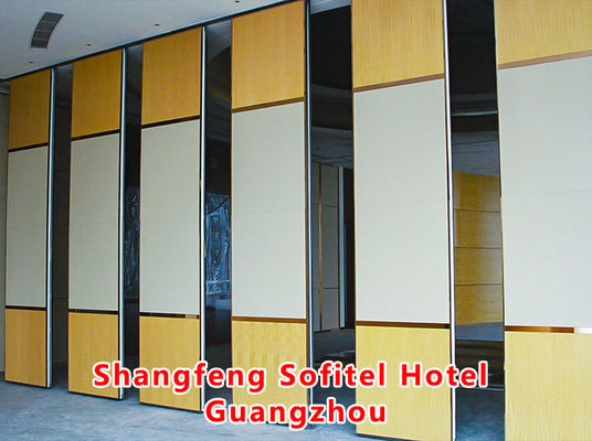 Καλή τιμή. Ξενοδοχείο Shangfeng Sofitel Guangzhou|Προσαρμοσμένο Κινητό Διαχωριστικό Τοίχο με Πάχος 89CM και Βαθμολογία STC 42-56dB για Αίθουσες Εκθέσεων Γραφείων και Συνεδριακά Κέντρα σε απευθείας σύνδεση
