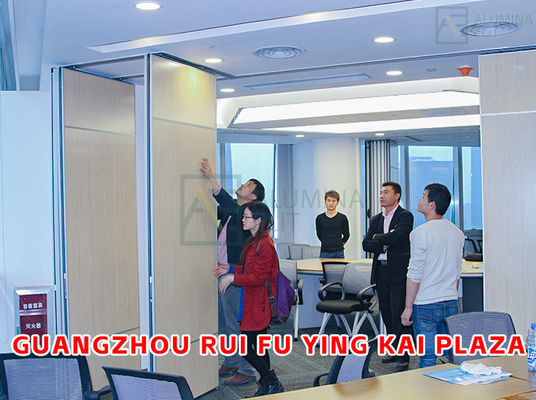 Καλή τιμή. Πυράντοχο Ξύλινο Ακουστικό Διαχωριστικό Τοίχο με Προφίλ 6061-T6 και Ατσάλινο Πλαίσιο Q235 για Χώρους Συνεργασίας σε απευθείας σύνδεση